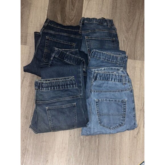 Assorted Kids Stretch Jeans Lot Size 14/16 & 16 The Childrens Place & Thereabout - Picture 1 of 16